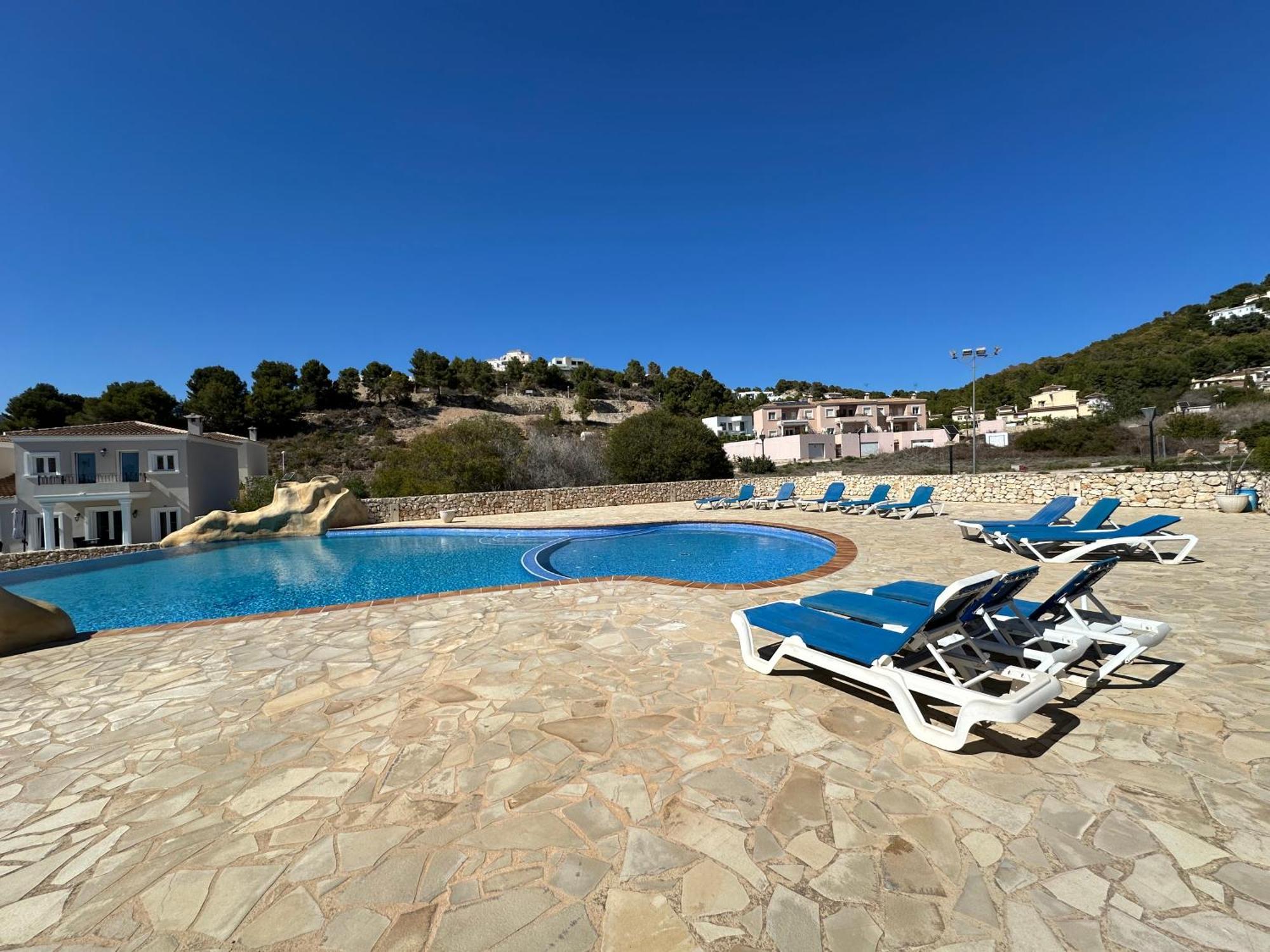 Cala-Azul Y Jacuzzi Villa Calp Exterior foto