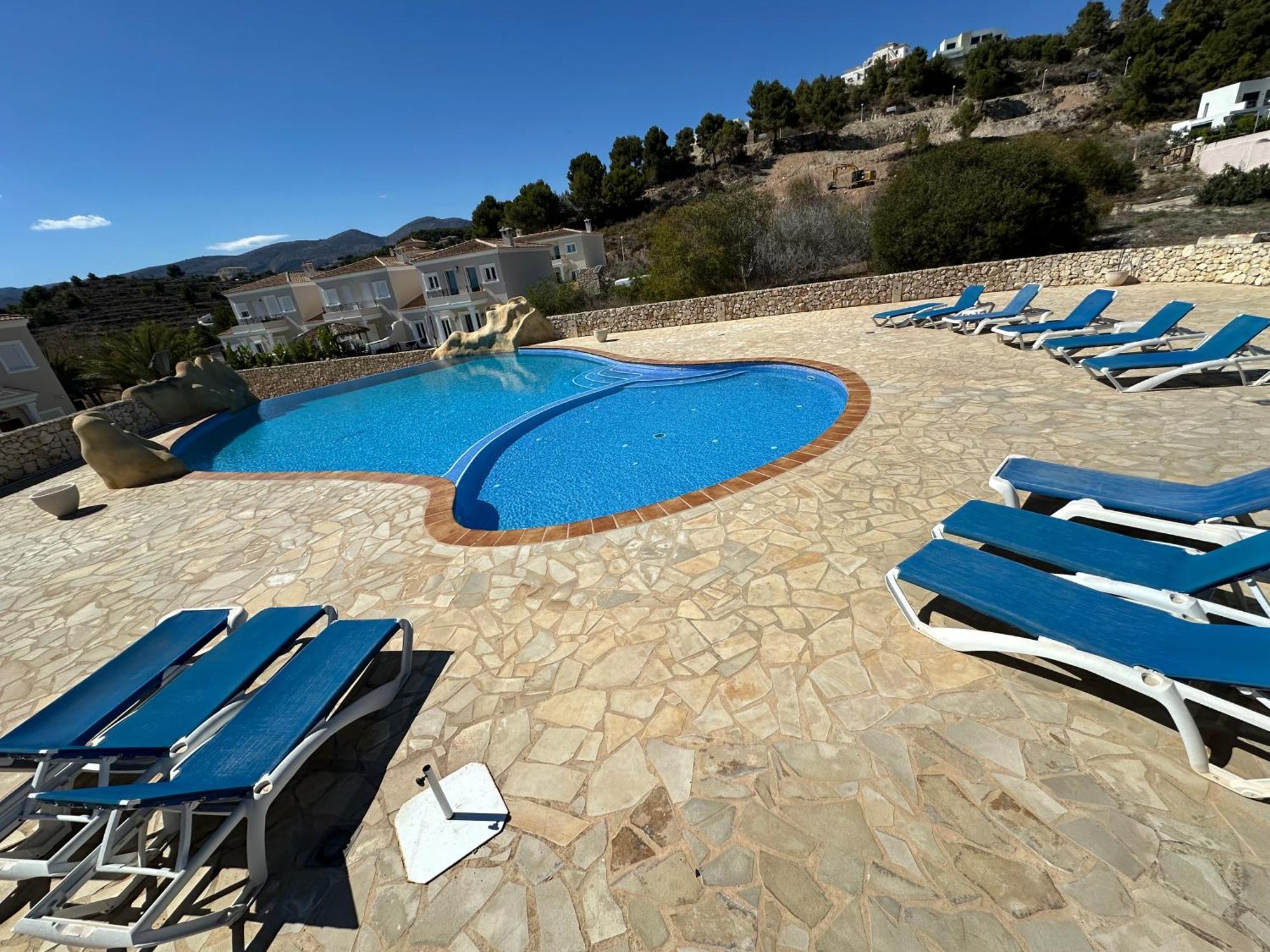 Cala-Azul Y Jacuzzi Villa Calp Exterior foto