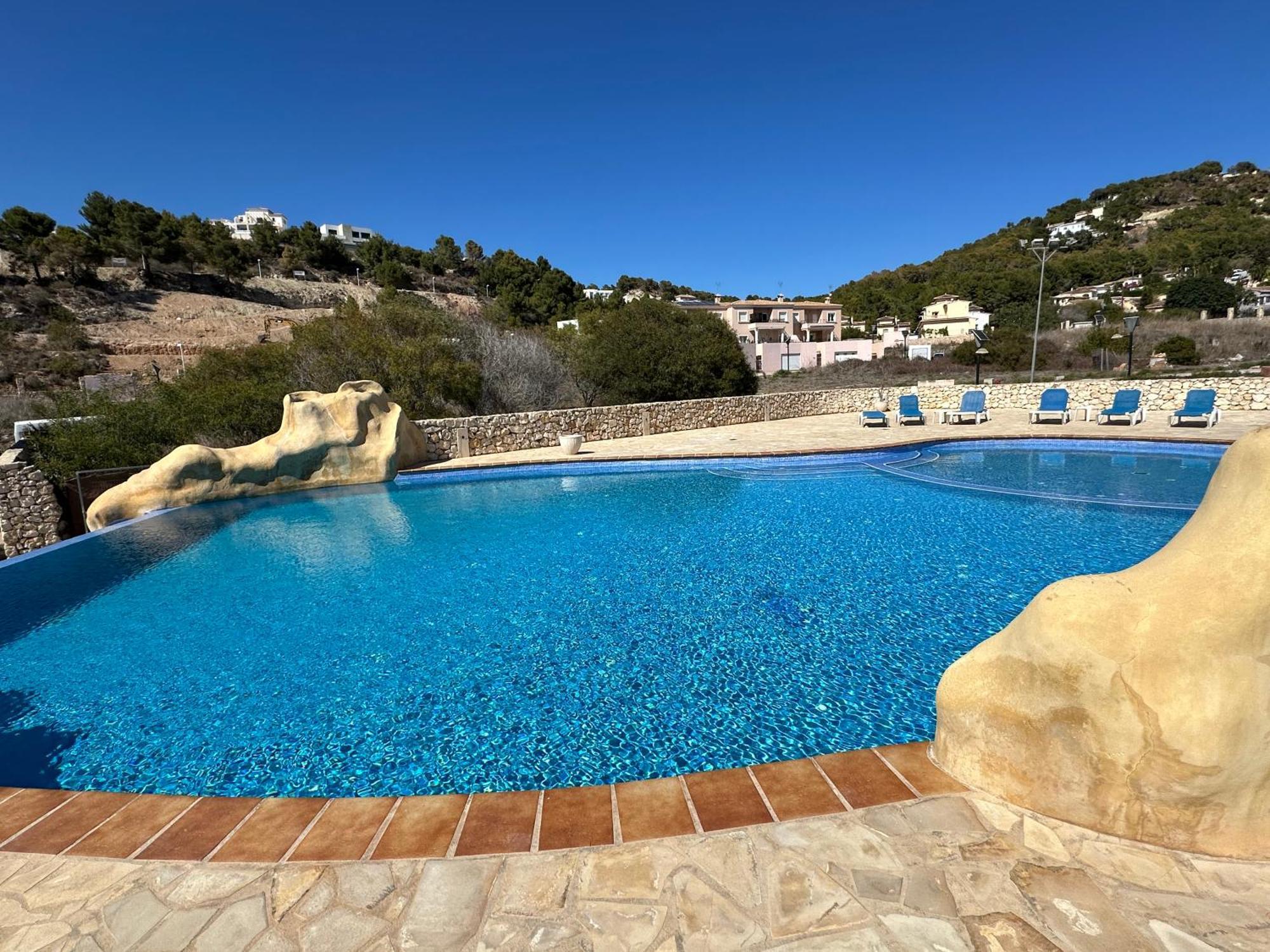 Cala-Azul Y Jacuzzi Villa Calp Exterior foto