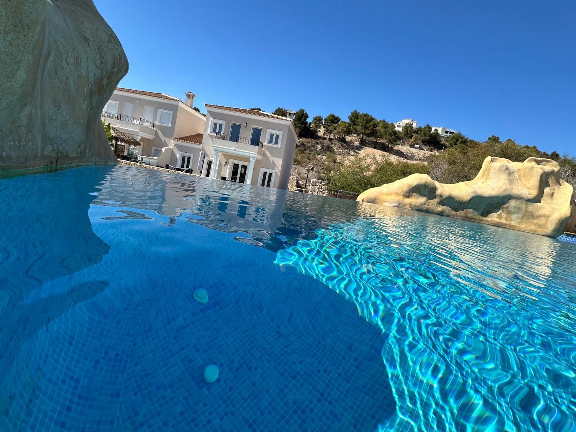 Cala-Azul Y Jacuzzi Villa Calp Exterior foto